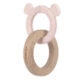 Teether Ring 2in1 Wood/Silicone 2023 Little Chums mouse - hryzaka