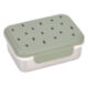 Lunchbox Stainless Steel Happy Prints light olive - krabika box na desiatu
