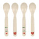 Spoon Set PP/Cellulose Happy Rascals Heart lavender - liky