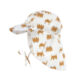 Sun Protection Flap Hat camel nature 19-36 mon. - klobouek
