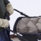 Stroller Mitten black light grey  (6688R.01)