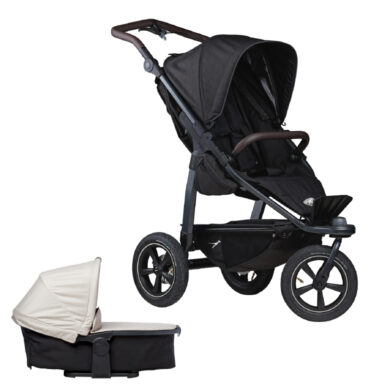 set Mono2 stroller - air wheel 2024 black/sand  (8270.311)