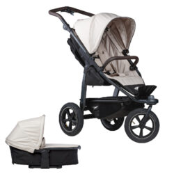 set Mono2 stroller - air wheel 2024 sand - kombinovan korek